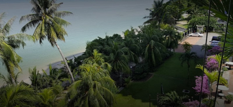 View of the sea from the unit