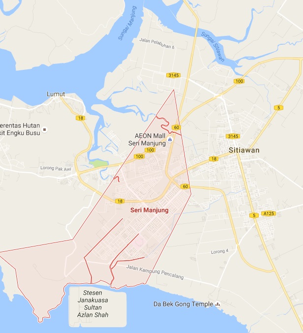 Perak land for sale map location