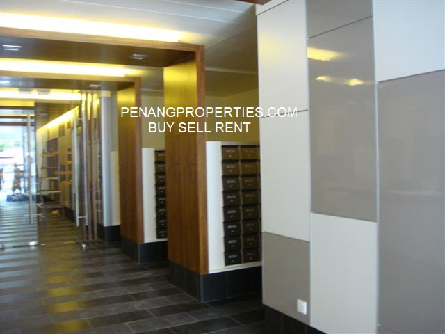 Lobby and letter box area