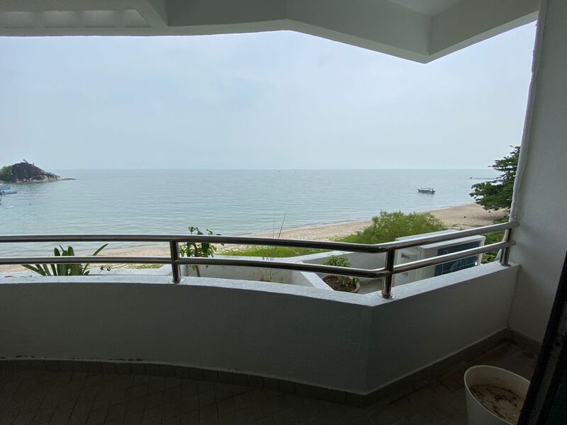 Sea view from balcony
