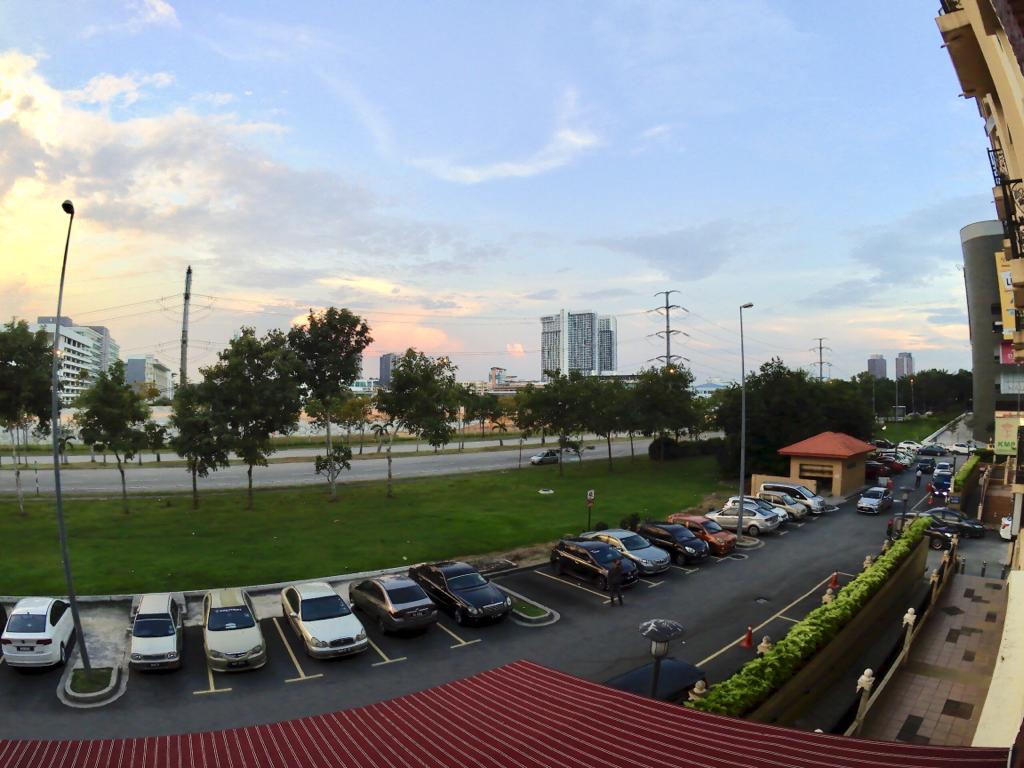 Hotel car park