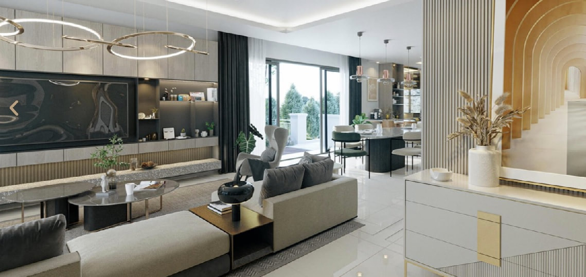Ferringhi Villas living area