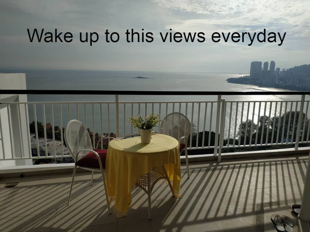 Beautiful views of the sea