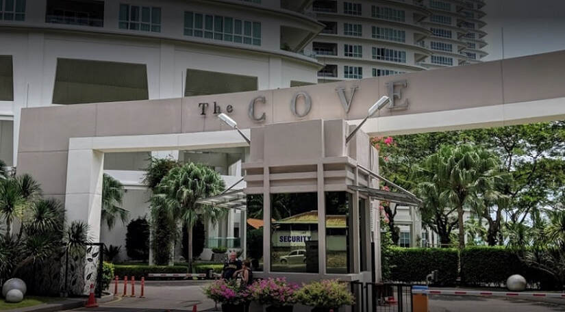 The Cove entrance