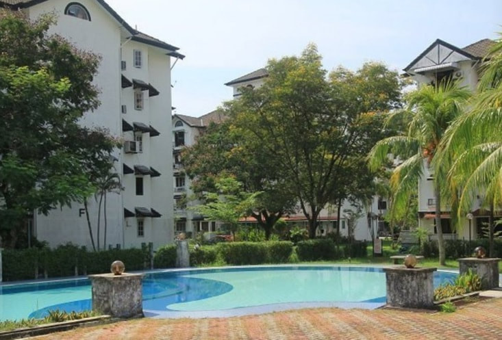 Swimming pool area